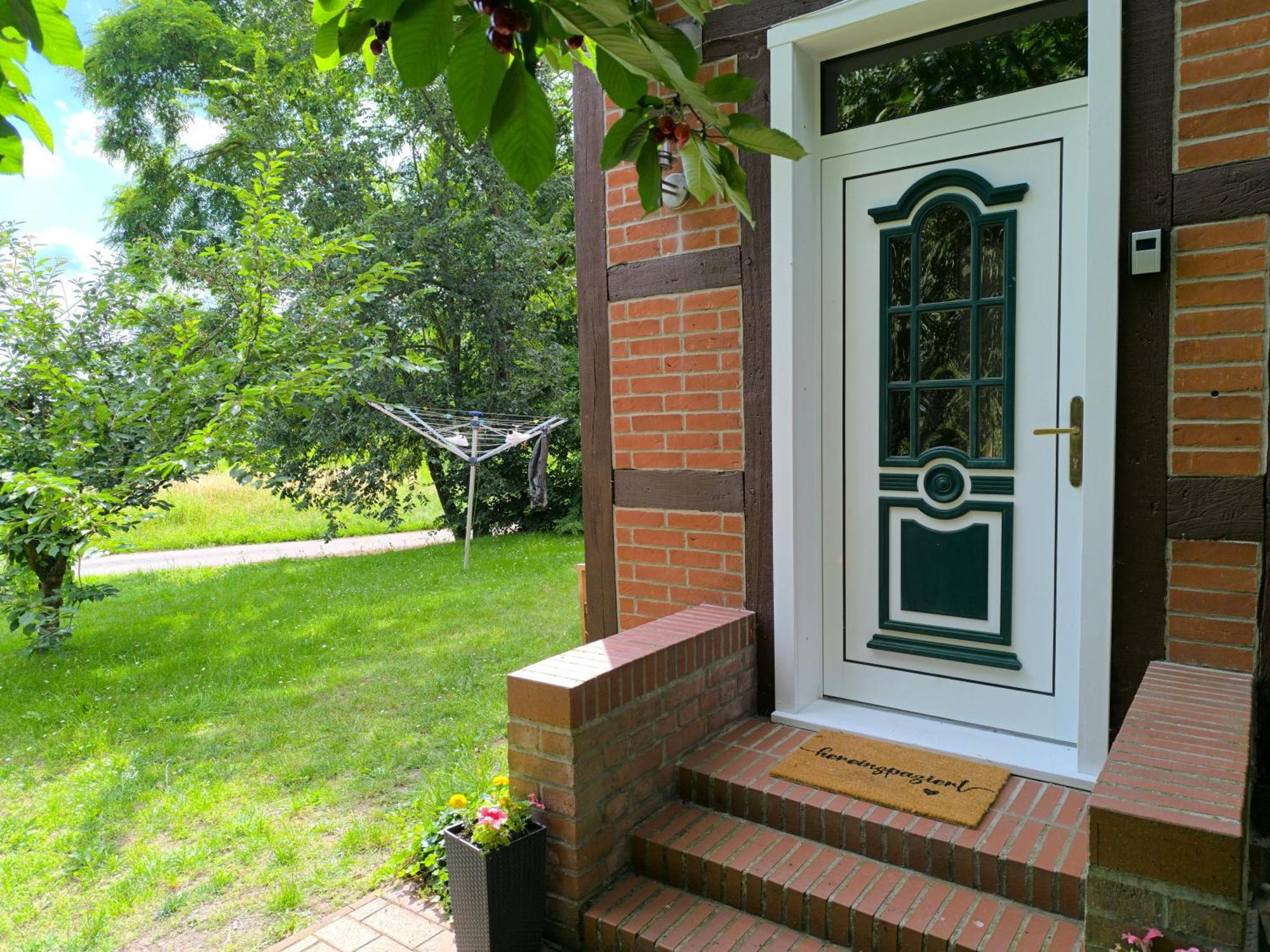 Ferienwohnung Deichblick Cumlosen Dış mekan fotoğraf